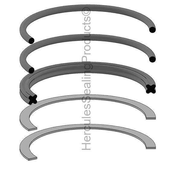 Clark Lift Trucks - After Market Parts Hydraulic Cylinder Repair Kit- SWIVEL KIT 995815 - main